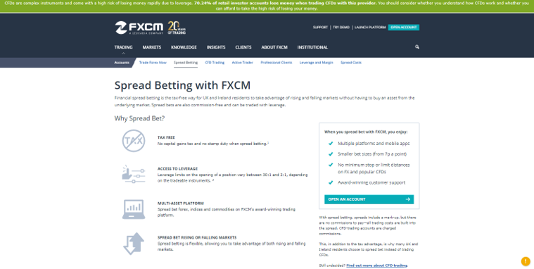 FXCM Tipos de cuenta 2 FXCM Tipos de cuenta 2